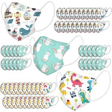 마미몰 믹스 더블 프리미엄 유아 어린이 마스크, 소형 남아용, 6개, 10개입