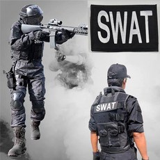 벨크로 패치 스와트패치 폴리스패치 서바이벌게임 밀리터리 코스프레용 패치 유니폼 전술조끼 부착 패치 서바이벌 악세사리 밀리터리용품, POLICE(2종)