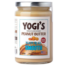 요기스 NON-GMO 무가당 땅콩버터 스무스 100% 무첨가 360g 1개