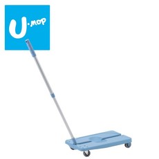【U-mop】拖把移動車 旋轉脫水 拖把組 懶人拖把 打掃用品 不沾手免沾手 拖地神器, 1個