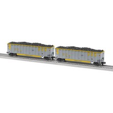 라이오넬 CSX 로터리 곤돌라 4팩 O 게이지 2243020, 라이오넬 CSX 로터리 곤돌라 4팩 O 게이지 2243