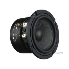 磬聽 3寸全頻喇叭 羊毛纖維紙盆 全防磁發燒揚聲器, 4歐1個, 4歐1個