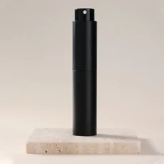 커피빈 스프레이 병 안티플라잉 파우더 및 정전기 방지 초미세 휴대용 재사용 리필, 01 Black-10mm