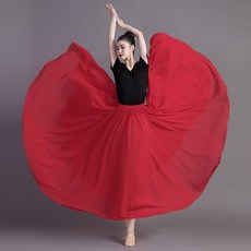 연영과 입시복 현대 무용 공연 의상 풀치마 여성 무용복 스커트 연극영화과 입시 연습복