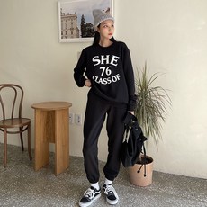 ShareU 女子增高訓練班印花上下套裝