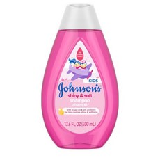 존슨즈 샤이니 & 소프트 샴푸 아르간 오일 & 실크 단 Johnson's Shiny & Soft s' Shampoo with Argan Oil & Silk Protein, 1개