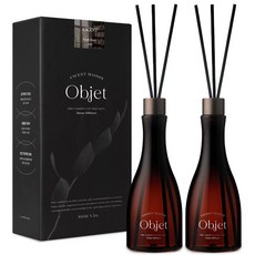 1+1 에이센트 오브제 디퓨저 실내방향제 300ml 2개 세트, 북스토어