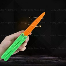 3D프린팅 플라스틱 칼 나이프 손잡이 당근 쿠나이 가짜, 1PC-C3, 1개