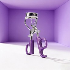 가늘고 긴 컬링 뷰러, 1개, 자주색