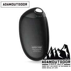 ADAM USB充電式掌心暖爐 充電式暖暖包 暖手寶 電子懷爐 ADHW-SING520, 黑 BK