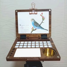 巨匠工廠精選胡桃木水彩收納盒出外寫生可連接三腳架支架繪畫水彩盒專用, 水彩盒加粗腿碳纖剛三腳架1.7米套裝, 1個