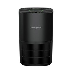 Honeywell Allergen Plus 컴팩트 HEPA 소형 실내 공기 청정기 가정용 최대 1.5m(530피트) 커버리지 3-in-1 필터 반려동물 비듬 연기 및, 하니웰 Honeywell Allergen Plus AQ, Black