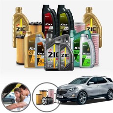 이쿼녹스(18~19) 1.6 디젤 합성엔진오일 필터세트 5리터 IPA-P584+o014 ONL-0500428 cs03038, =킥스G1(가솔린) 5W30 필터세트, 1개