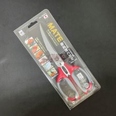 工具家達人 日本製 蜻蜓 廚房剪刀 76564 nikken 廚房剪 剪刀 料理剪 雞肉剪 雞排剪, 1個, 黑色包裝(不可拆式廚房剪刀)