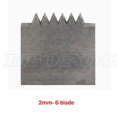 QFH 크로스 커터 접착 테스터 크로스 컷 테스터 키트 1mm/2mm 블레이드 포함 캐리 박스 포함, 04 2mm 6blade