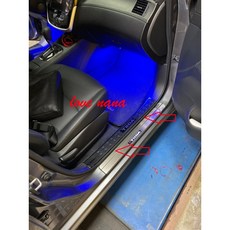 娜娜汽車 日產 C12 TIIDA 專用 四門 內側迎賓踏板 卡夢款