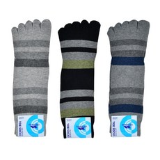 위생과 패션 둘다 챙겨 흡한속건 남성 발가락양말 장목 5켤레 입체패턴