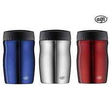 alfi 愛麗飛 foodMug 瑪格系列 不銹鋼食物罐 燜燒罐 燜燒杯 500ml 罐身一體成形, 藍色, 1個