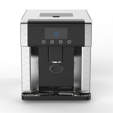 製冰飲水二合一製冰機 15公斤/日 不鏽鋼 三段冰量選擇, 黑色加不鏽鋼箱,製冰冷水一體機   110V, N/A