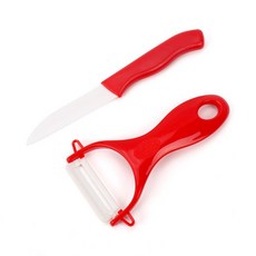 蔬果瓜刨 削皮器 廚房小工具 水果刀, 紅色, 1個