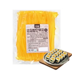 으뜸 저온숙성 김밥단무지 1KG, 2개