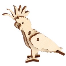 그니스토어 우드퍼즐 앵무새 DIY조립퍼즐 피규어