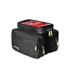 anmeilu 自行車手機上管包，觸控螢幕，大容量，防潑水，快拆設計, 1個