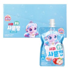 캐치티니핑 음료 사과 퐁당 사뿐핑 100ml 10개세트, 1L
