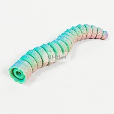 3D 프린터 움직이는 샌드웜 지렁이 거머리 장난감 다관절 프린팅, 돌연변이 코드 2, 대형(25cm)