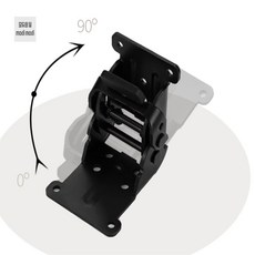 접이식 가구 연결 브라켓 가구철물, 실버