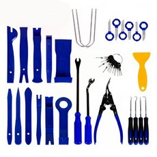 LXU 고강도 자동차 트림 리무버 헤라 내장재 탈거 39종 풀세트, 1세트, 파란색