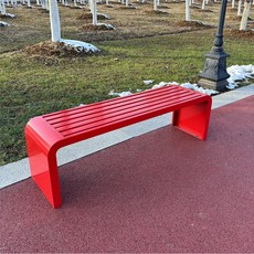 백화점 의 운지 병원 팽이 안락 헬스장 컴퓨터 흔들 실소파 2인용 맞춤 머스타쉬, 레드 가로100 세로40 높이45cm