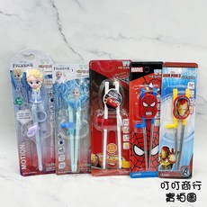 韓國lilfant正版迪士尼漫威兒童學習筷 - 冰雪奇緣/蜘蛛人/鋼鐵人 兒童餐具, 1個, 鋼鐵人