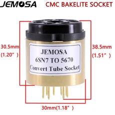 DIY 오디오 진공관 앰프 변환 소켓 어댑터 6SN7 ECC32 6N8P 5670 6N3 6H3N 369A 1PC, 05 E 6SN7 TO 5670