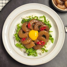 [슈퍼맘푸드] 과하지 않은 양념 담백한 간장 새우장 순살 깐 새우장 (간장 소스), 400g, 1개