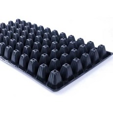 칸막이 묘목 식물 모종 새싹 원예 깊은 육모판, 1개, 105공 표준형 80g 100장