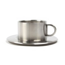 이중 진공 스텐 커피잔 찻잔 세트 스텐컵 CS2003 khe4+8uZZ