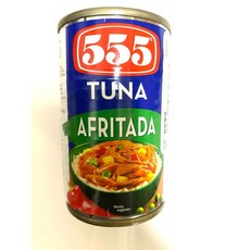 555 鮪魚罐頭 (油漬), 1個, 021 AFRITADA 番茄