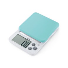 日本TANITA電子料理秤-料理教室款(0.1克~2公斤)KJ-212-台灣公司貨, 粉藍, KJ-212, 2kg