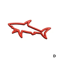 자동차 데칼 3D 엠블럼 배지 금속 스티커, Red, 빨강, 상세설명참조