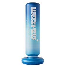 Tinduo 권투 기둥 공기 주입 장난감 권투 오뚝이 공기 주입 샌드백 장난감 태권도 훈련 기구, 1개, 푸른 색1.2m