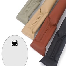 봉글 차량용 틈새쿠션 차량틈새커버, 브라운