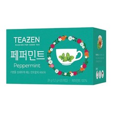 티젠 허브차 페퍼민트 20T ala+748GR, 1개, 1.2g, 20개입