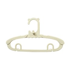 아기 옷걸이 유아 어린이 길이조절 상하의 10개입 3색, 그레이 10개입