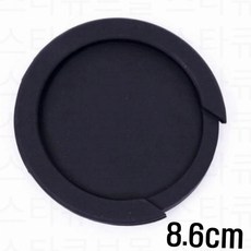 통기타 사운드홀 커버 소음 하울링방지 음소거 기타 뮤트용 홀커버, 8.6cm