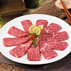 삼삼한 맛있는 한우 살치살300g+소갈비살300g+안심300g 선물세트 암소1등급M, 1세트, 900g