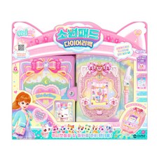 에스에이엠지엔터테인먼트 위시캣 소원패드 다이어리백, 혼합색상, 1개