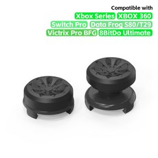 게임 라이즈 핸드 익스텐더 패드용 스틱 그립 하이 컨트롤러 커버 로우, Bla For Serie