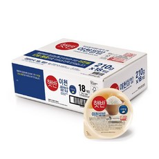 CJ제일제당 햇반 이천쌀밥, 210g, 18개