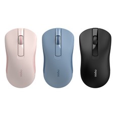 Rapoo 無線滑鼠，人體工學設計，多色可選，輕巧便攜, 粉, B20